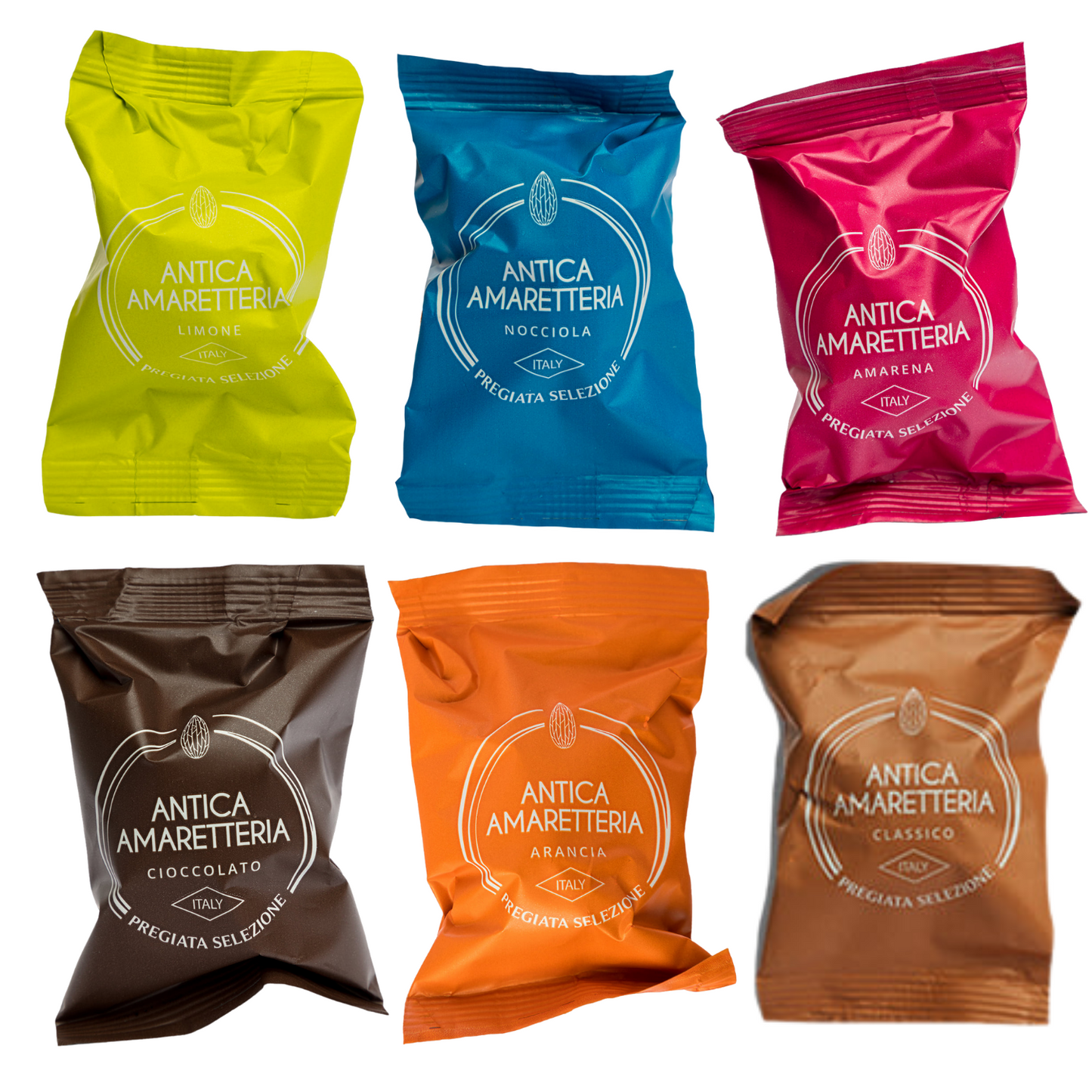 Amaretti Morbidi Assortiti - GIFT BOX - 320gr