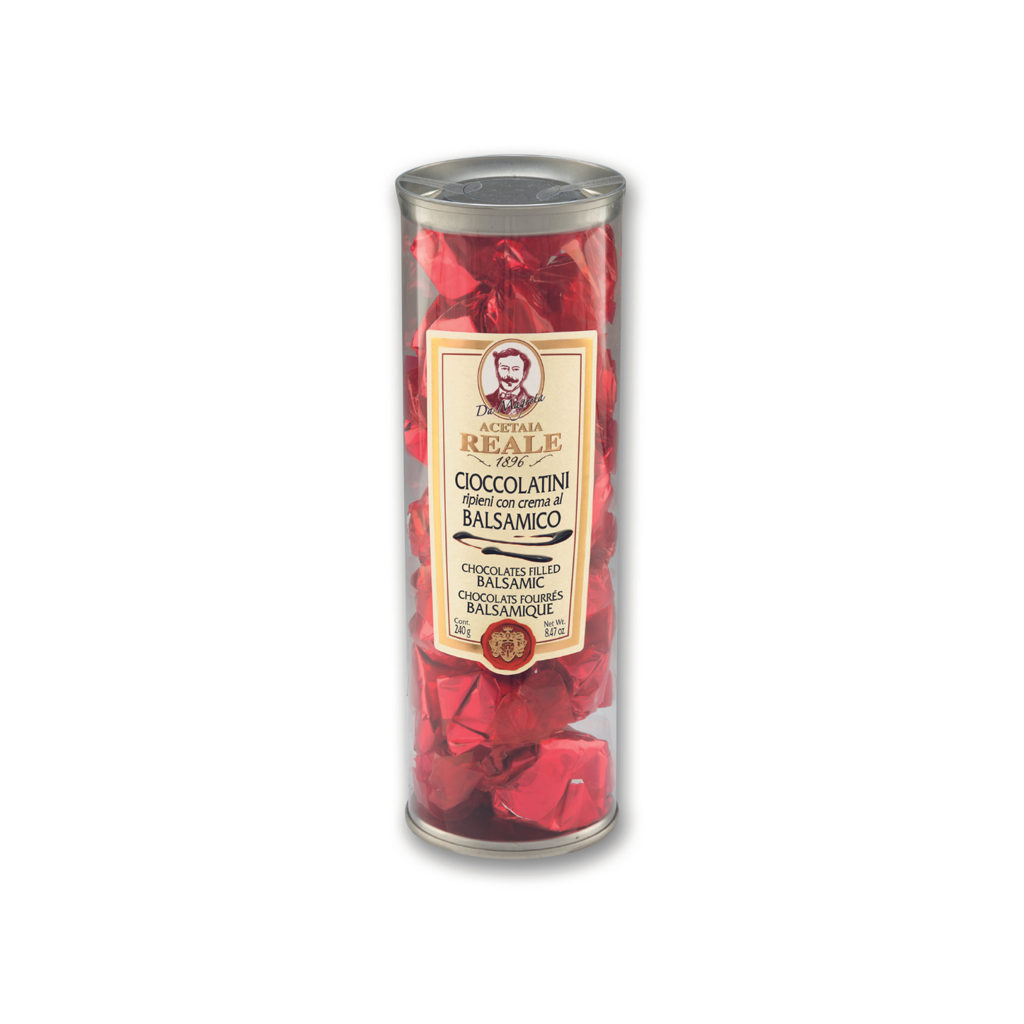 Praline di ciocolato fondente con ripieno al Balsamico - 240gr