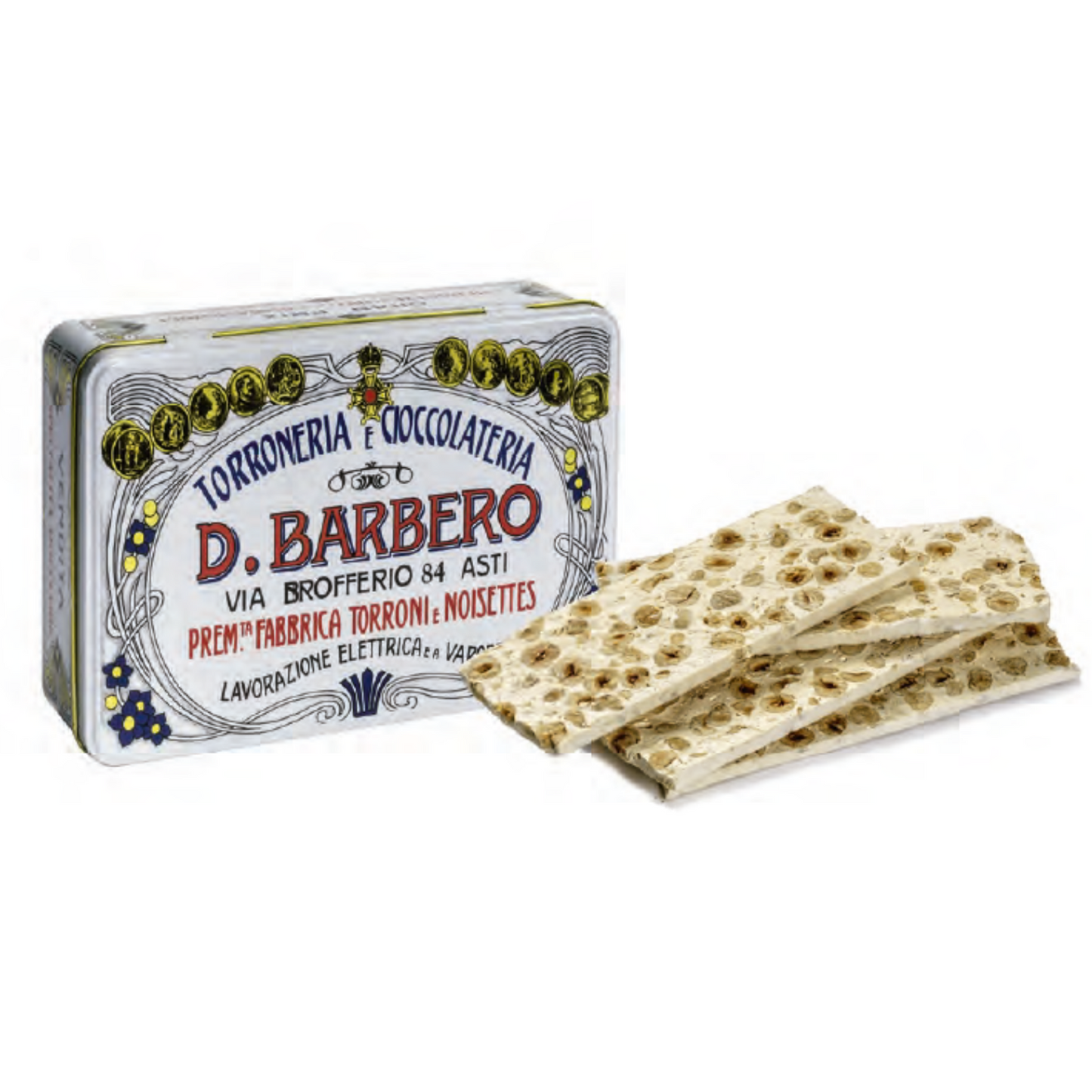 Le Torronfette in confezione di latta - GIFT BOX - 500gr