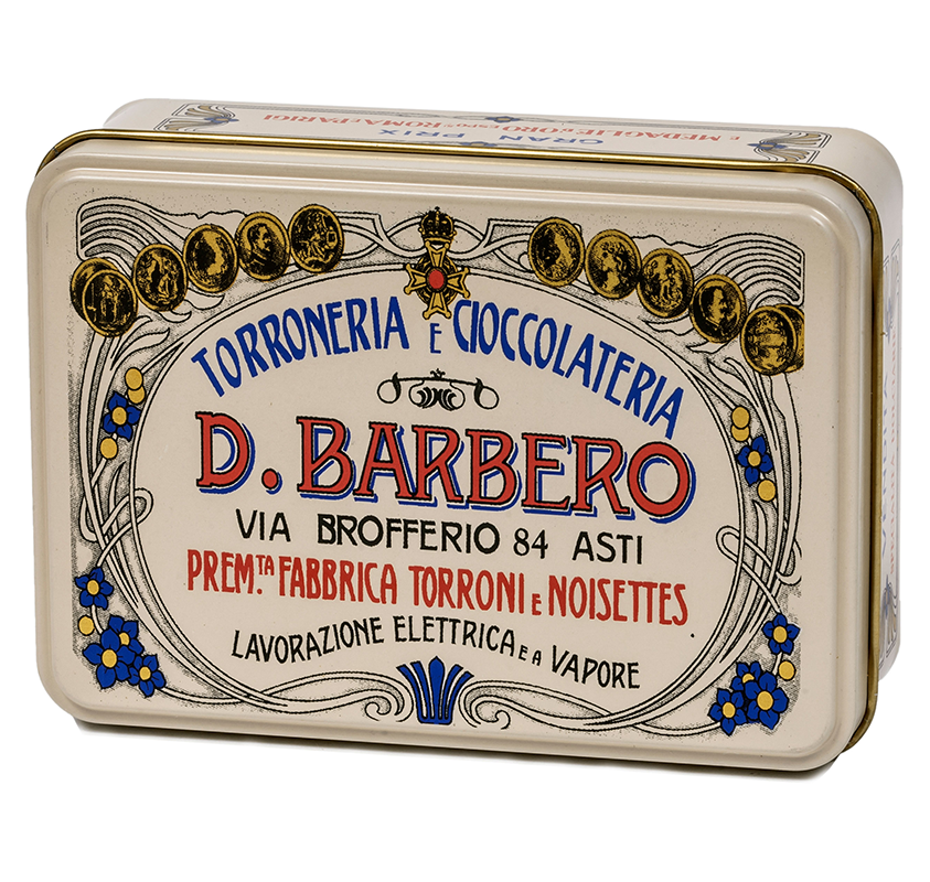 Torroncini scatola di metallo PANNA - GIFT BOX - 130gr