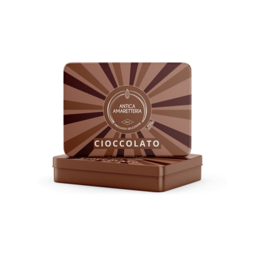 Amaretti Morbidi in tubo al Cioccolato - GIFT BOX - 150gr